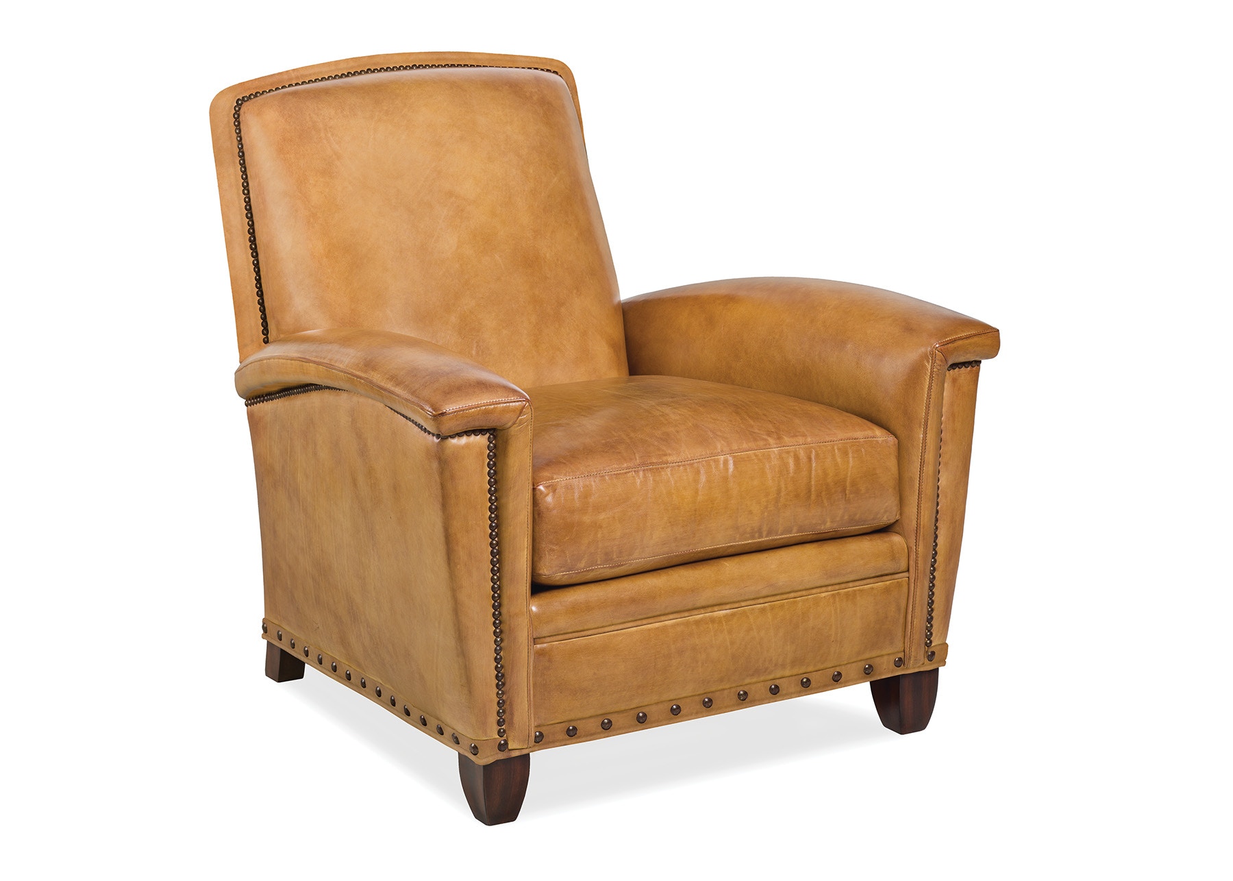 Hancock and Moore Living Room Arm Chairs French Curve Chair 6155-1